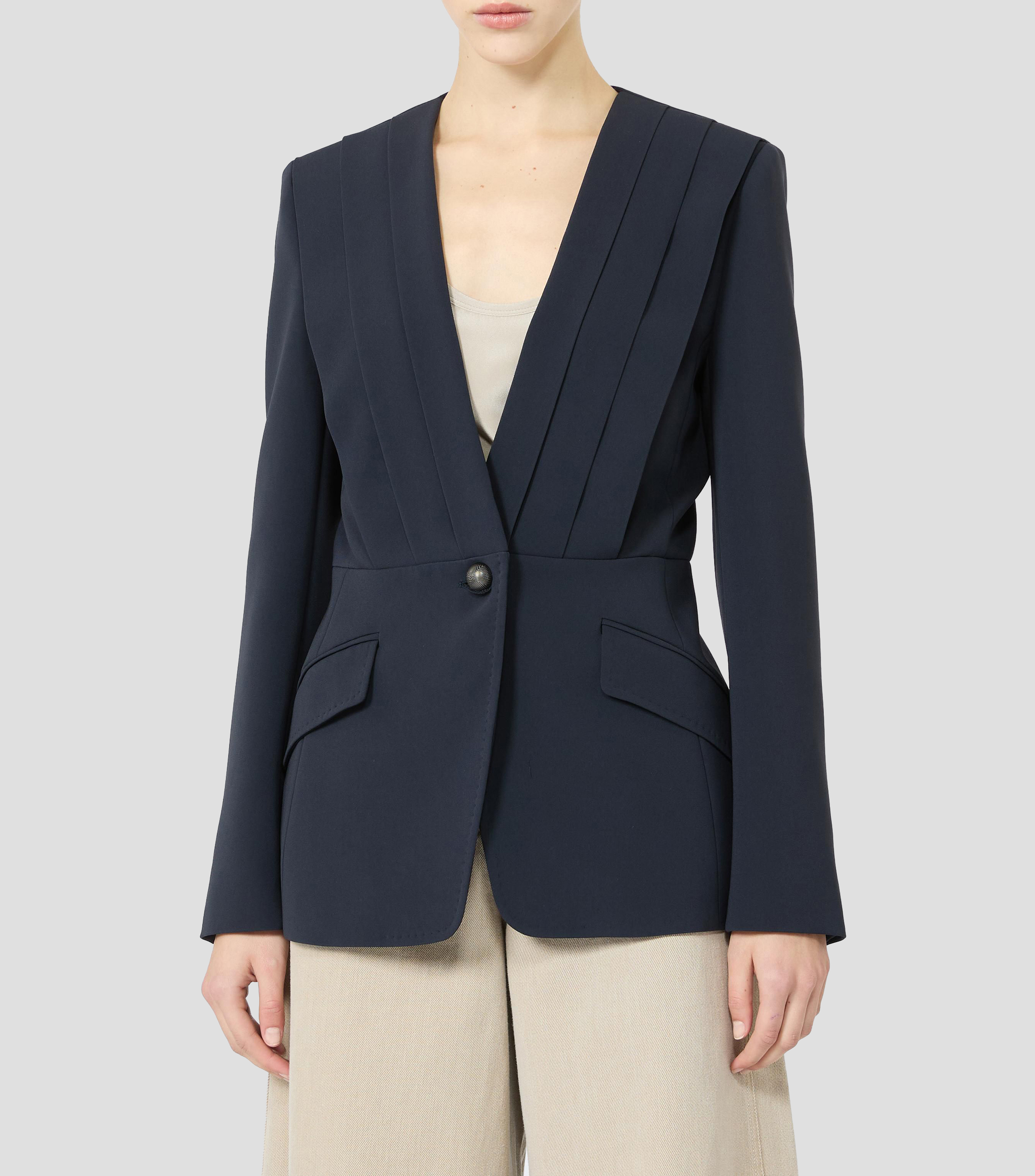 Saco liso Mujer